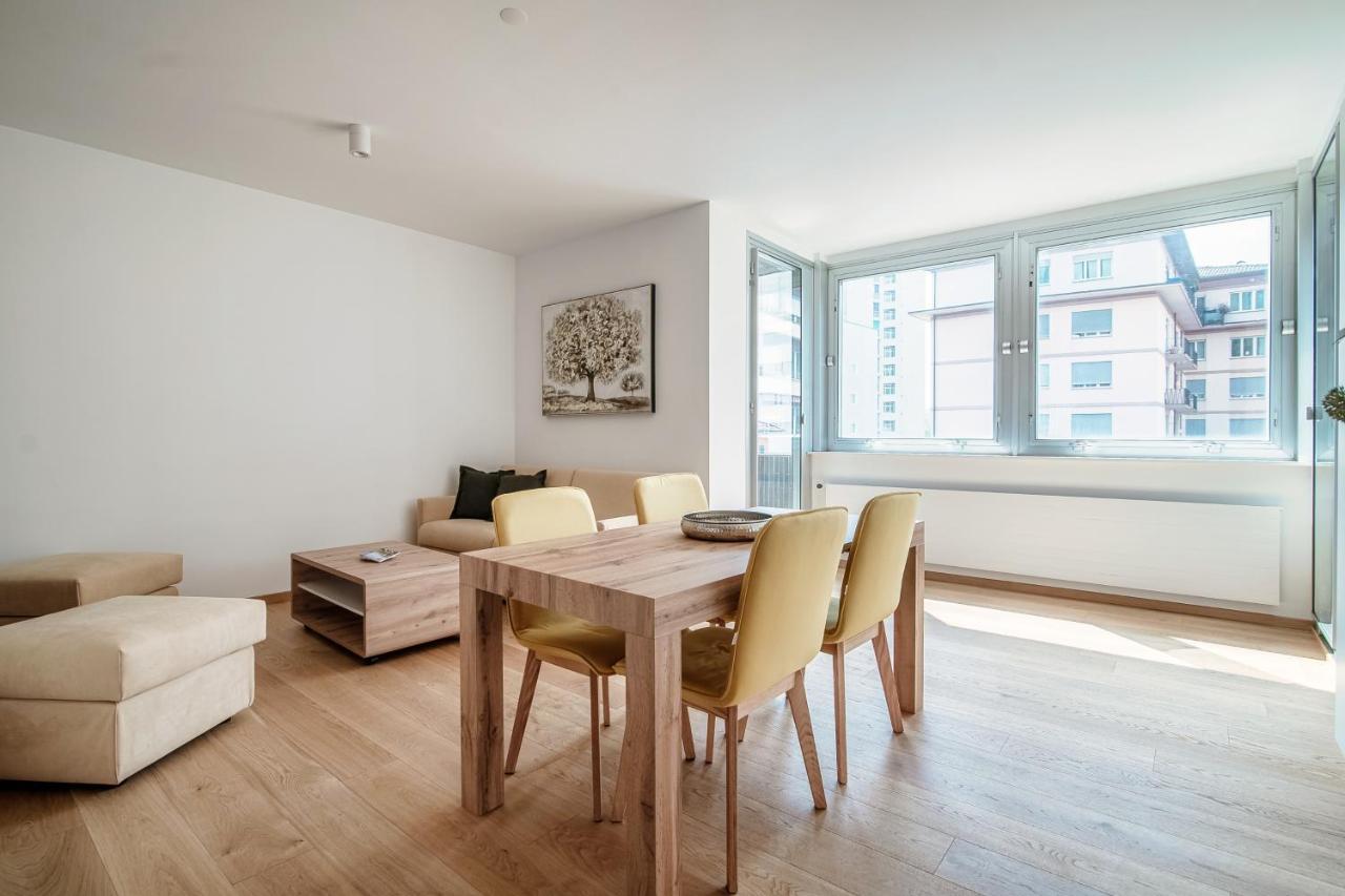 Palace Apartment By Quokka 360 - 2 Minutes From Lugano Lido 외부 사진